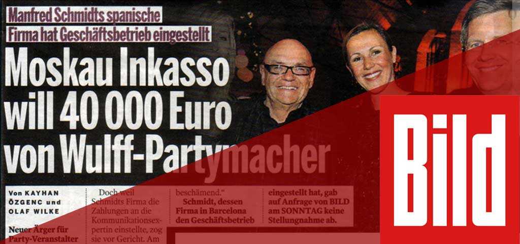 BILD Zeitung Moskau Inkasso
