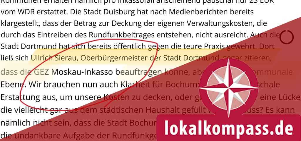 Bericht Lokalkompass